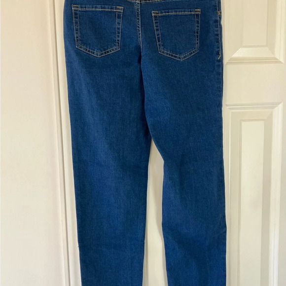 🐱 NWT Girl’s Cat & Jack Super Stretch Straight Blue Jeans (12) - Picture 3 of 4